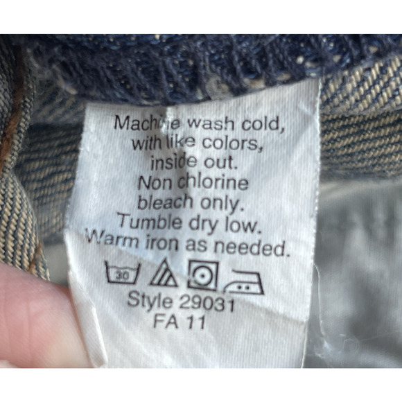 J Crew Mens Jeans 34x31 Relaxed Fit Denim Casual Everyday Cotton Blue - Picture 4 of 10